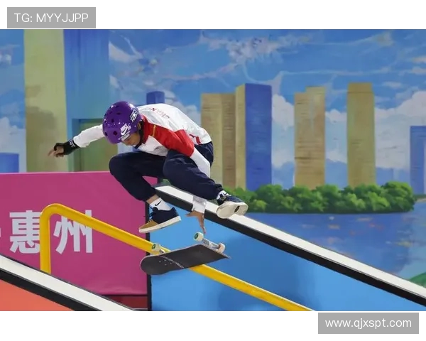 滑板灵活性大比拼广州滑板队荣登第七名展现实力与风采